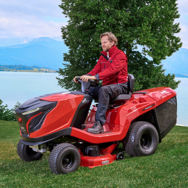 solo by al ko® premium t22 105.4 hd a v2 rear collect lawn tractor