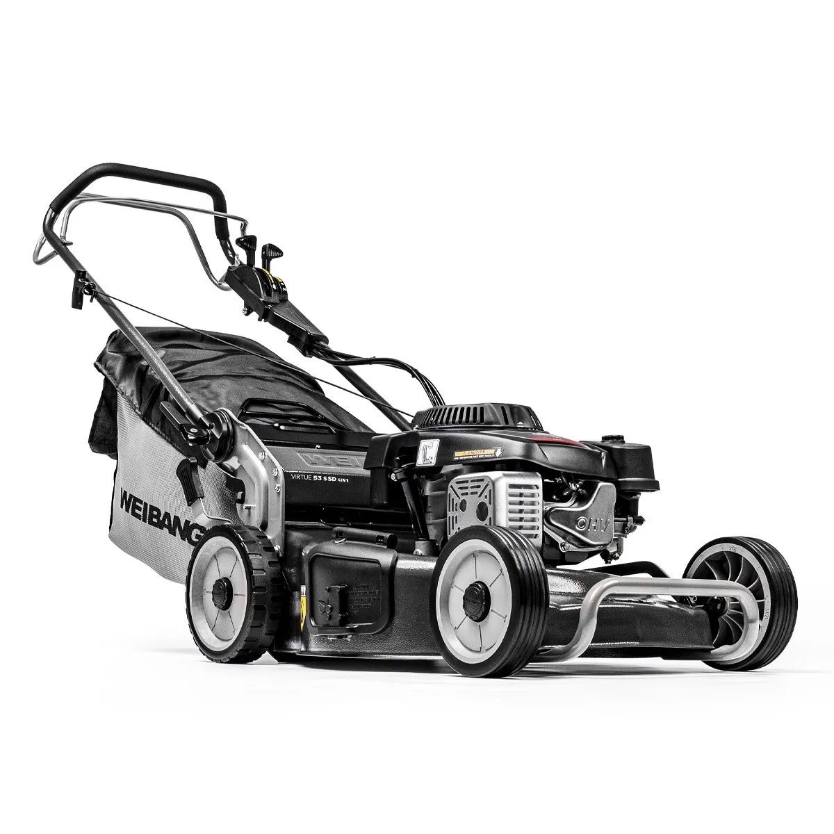 weibang virtue 53 ssd lv shaft drive 3 speed lawnmower 4 in 1