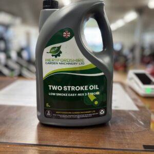 hertsgm two stroke oil (fd grade green equivalent) 5l bottle