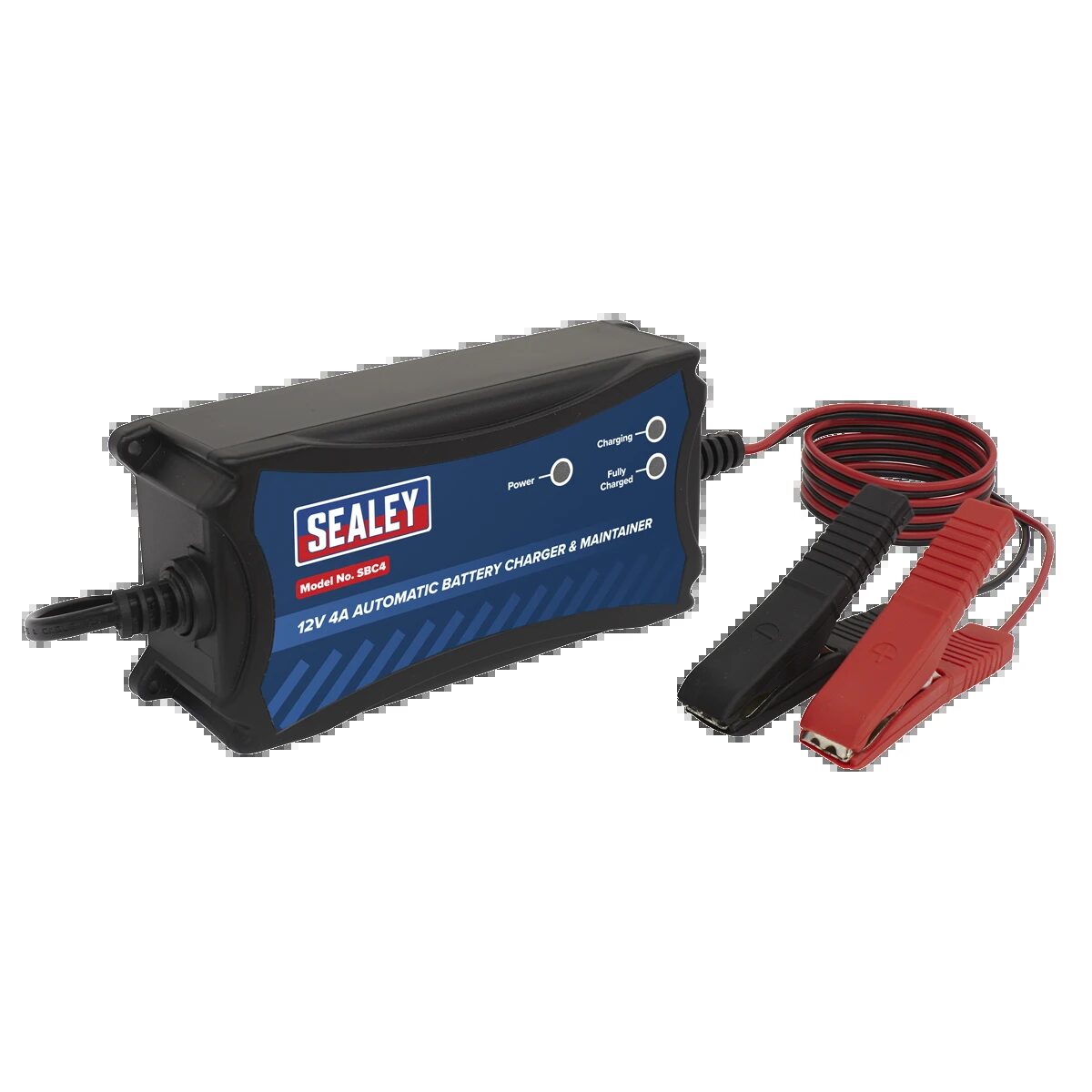 sealey 12v 4a automatic battery charger & maintainer