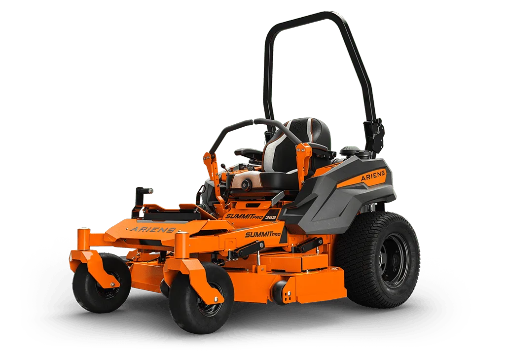 summit pro 352 132cm side discharge zero turn ride on lawnmower