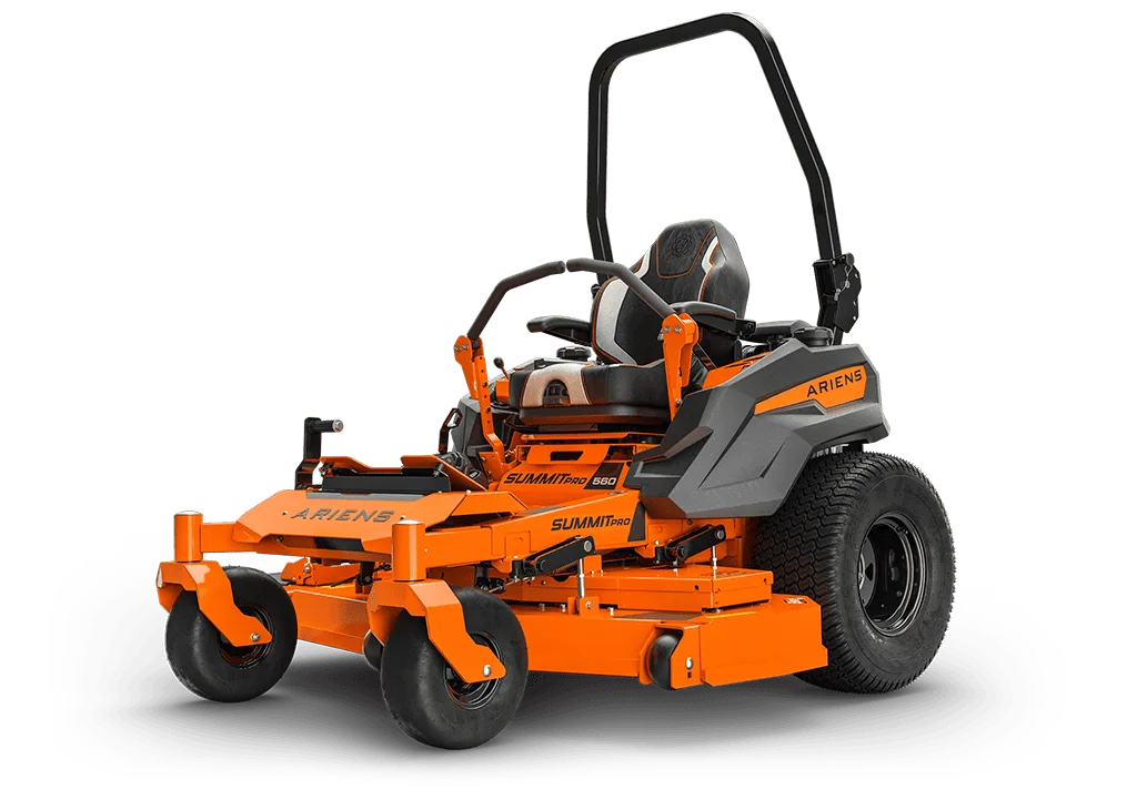 summit pro 560 152cm side discharge zero turn ride on lawnmower