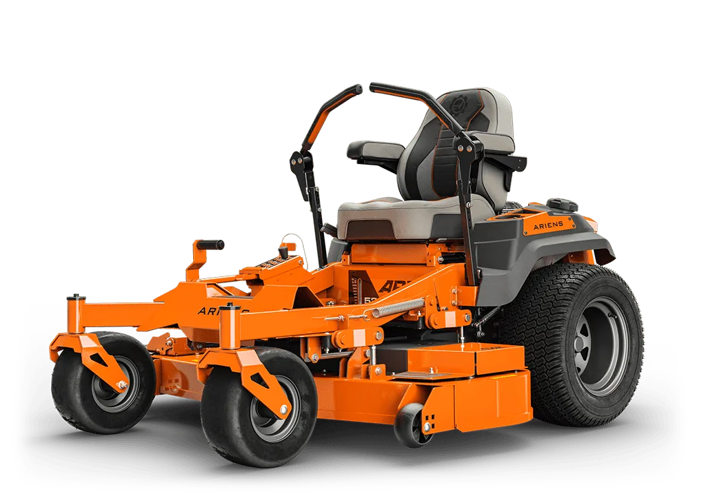 apex 52 132cm side discharge zero turn ride on lawnmower