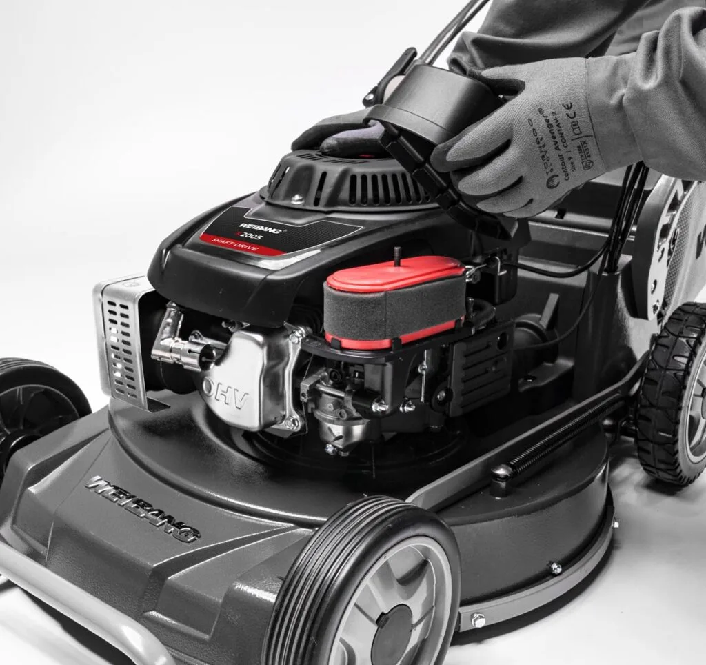 virtue 53 smpx lv, 53cm (21") 3 speed self propelled petrol lawnmower