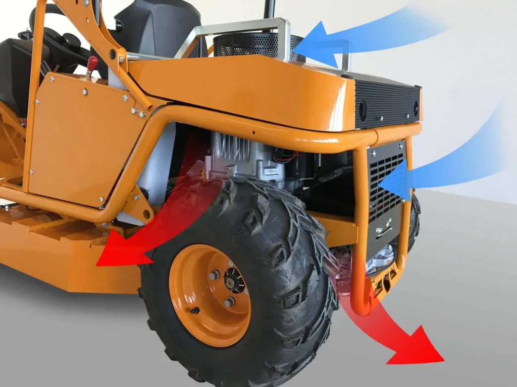 as 940 sherpa 4wd b&s high grass mulching ride on lawnmower