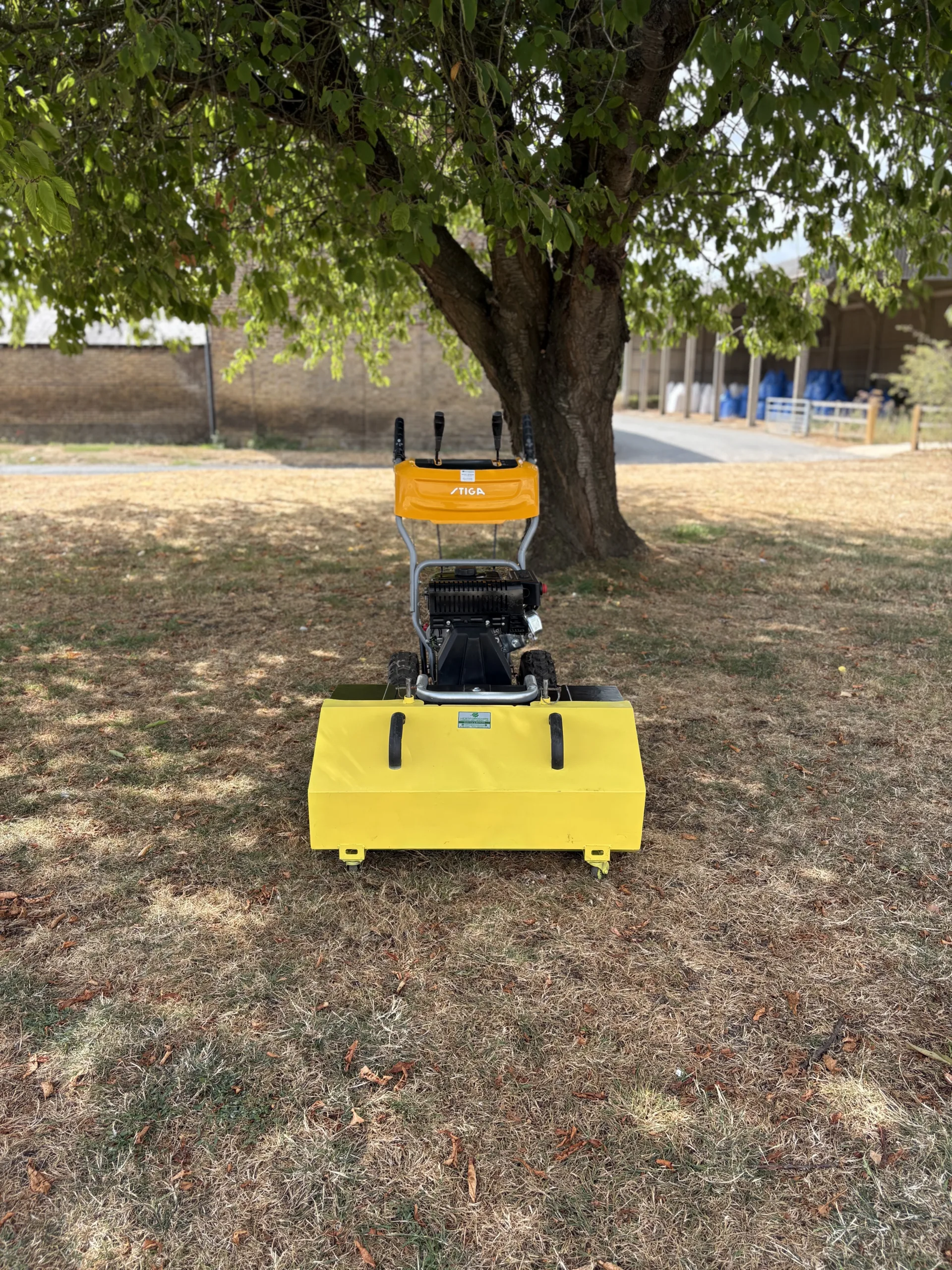 stiga sws 800 g petrol moss brush